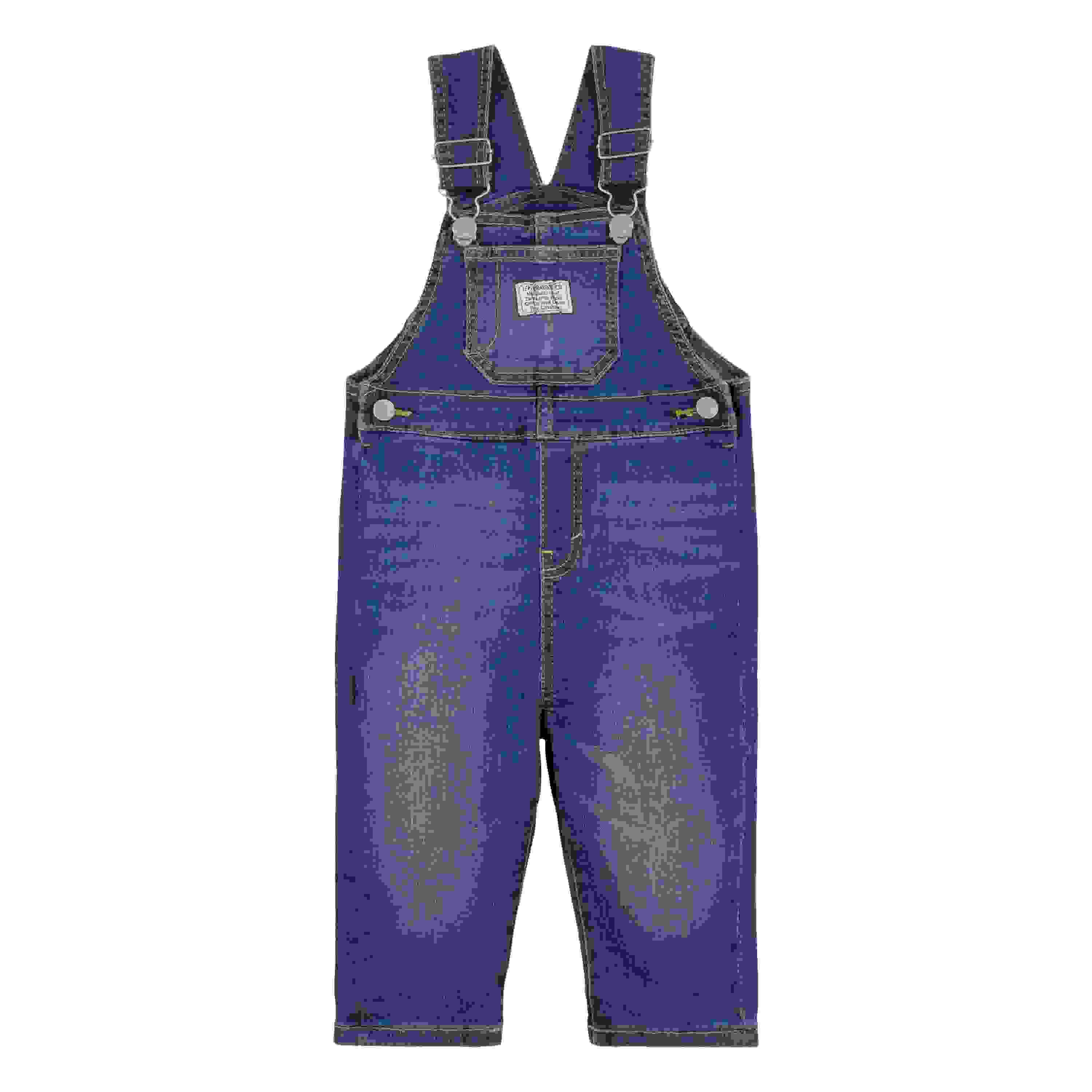 Levi's Lightweight Infant Boys' Dark Wash Denim Overalls